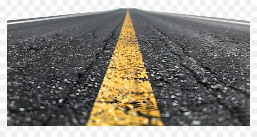đường nhựa đường xem đường dài đường màu vàng rõ ràng đường bầu trời thẳng - Đường trống với những đường màu vàng dưới bầu trời rõ ràng