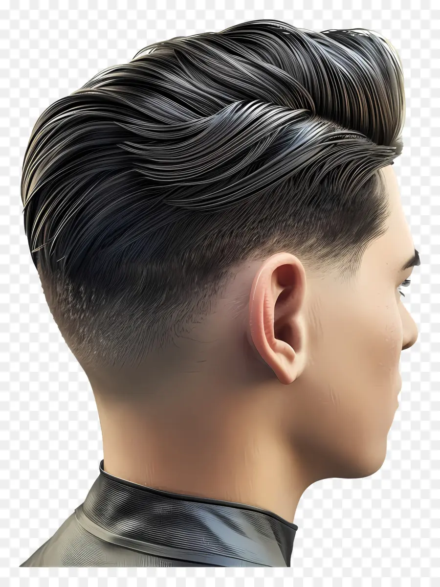 haircut low taper fade men's hairstyles slicked back hair low fade haircut wet look hair