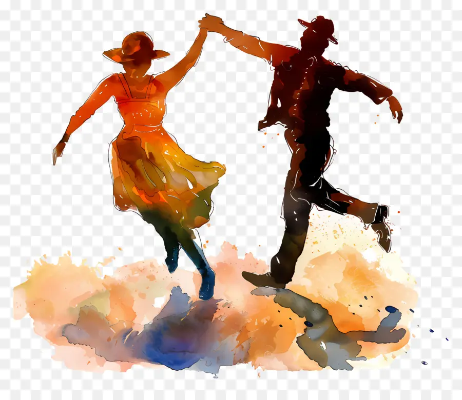 nơ - Cặp đôi nhảy vui vẻ trong mưa