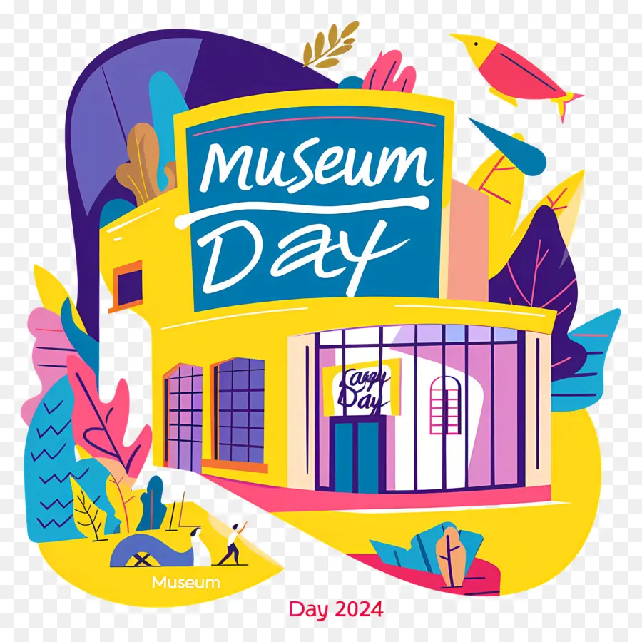 Giorno del Museo del Museo del Museo del Museo Internazionale - Poster colorato 