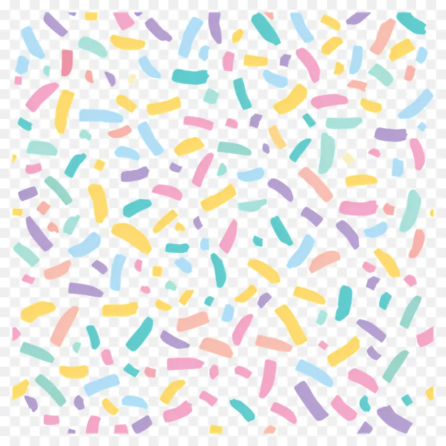 confetti pastel colors background pink yellow