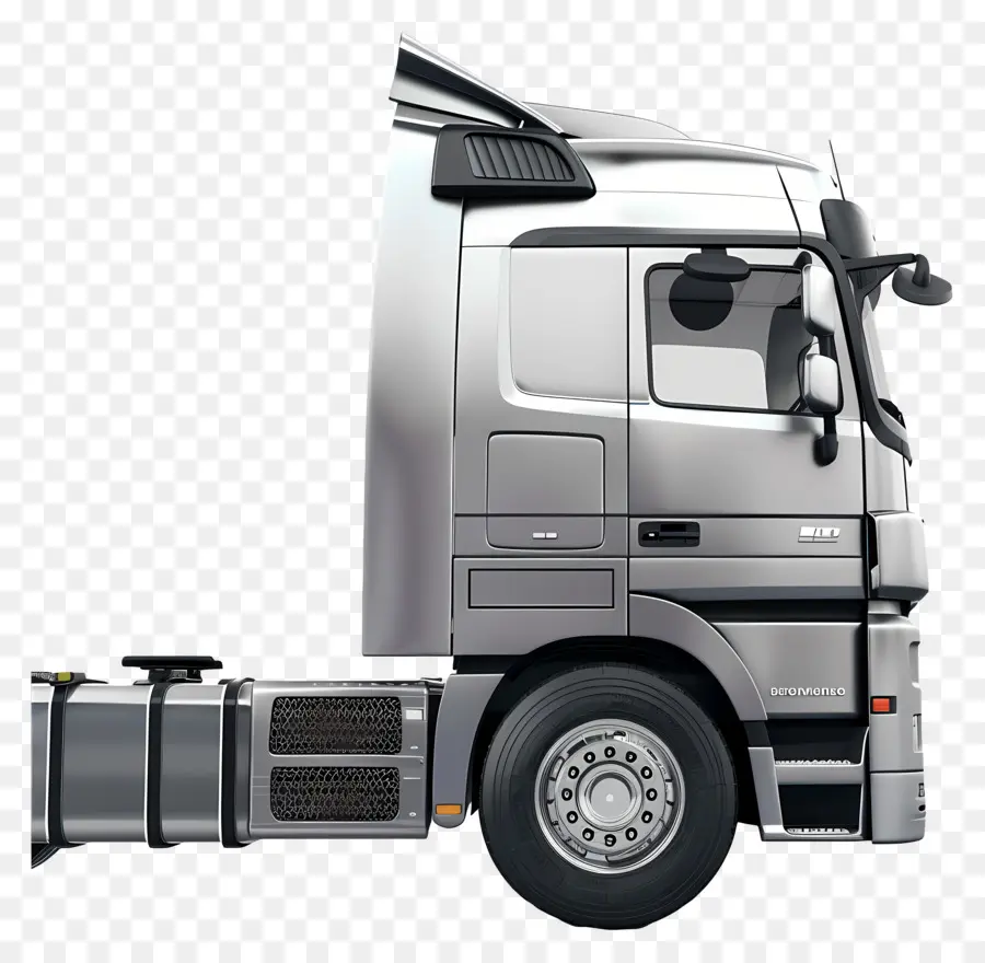xe tải xem xe tải thương mại xe tải lớn kính chắn gió màu đen của xe tải màu đen - Xe tải thương mại bạc lớn trên nền tối