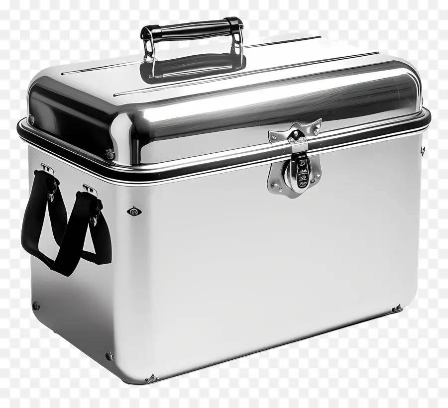 cooler portable icebox stainless steel box storage container metal box