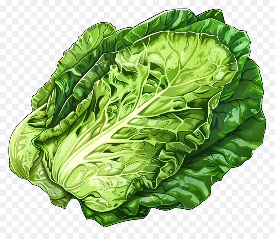 Romaine Salat Brokkoli Gemüsegrünes Blattgüter - Foto von lebendigen grünen Brokkoli -Köpfen