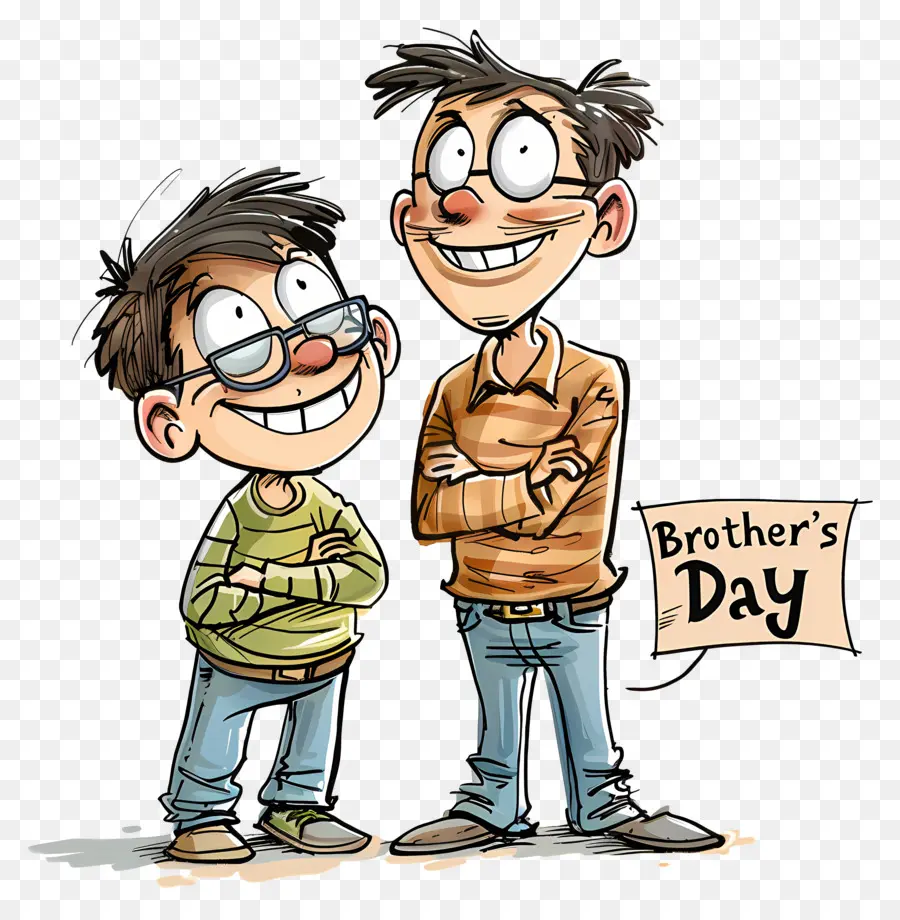 Day's Day's Father Son Family Wear casual - Uomo e ragazzo sorridono sul campo di erba