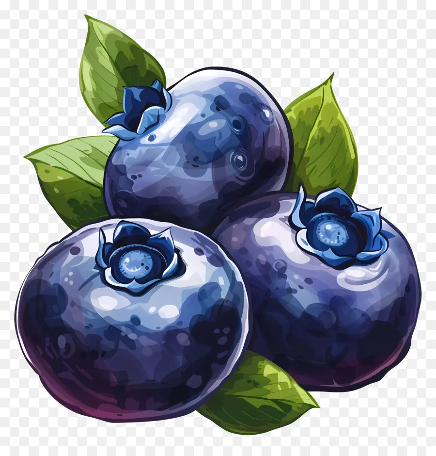 blueberries organic fresh healthy fruit
