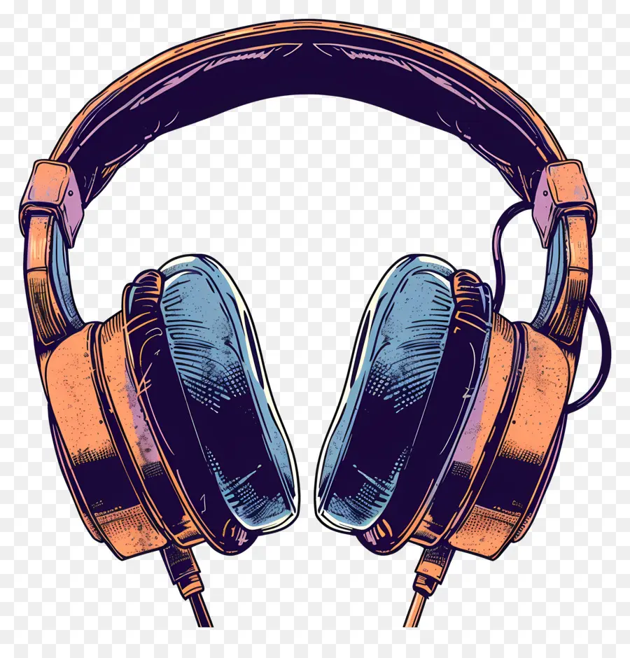 headphones wireless headphones orange and blue headphones headphone brand name ejection port headphones