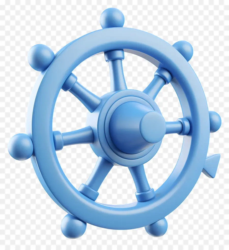 blue rudder ship steering wheel blue metal nautical