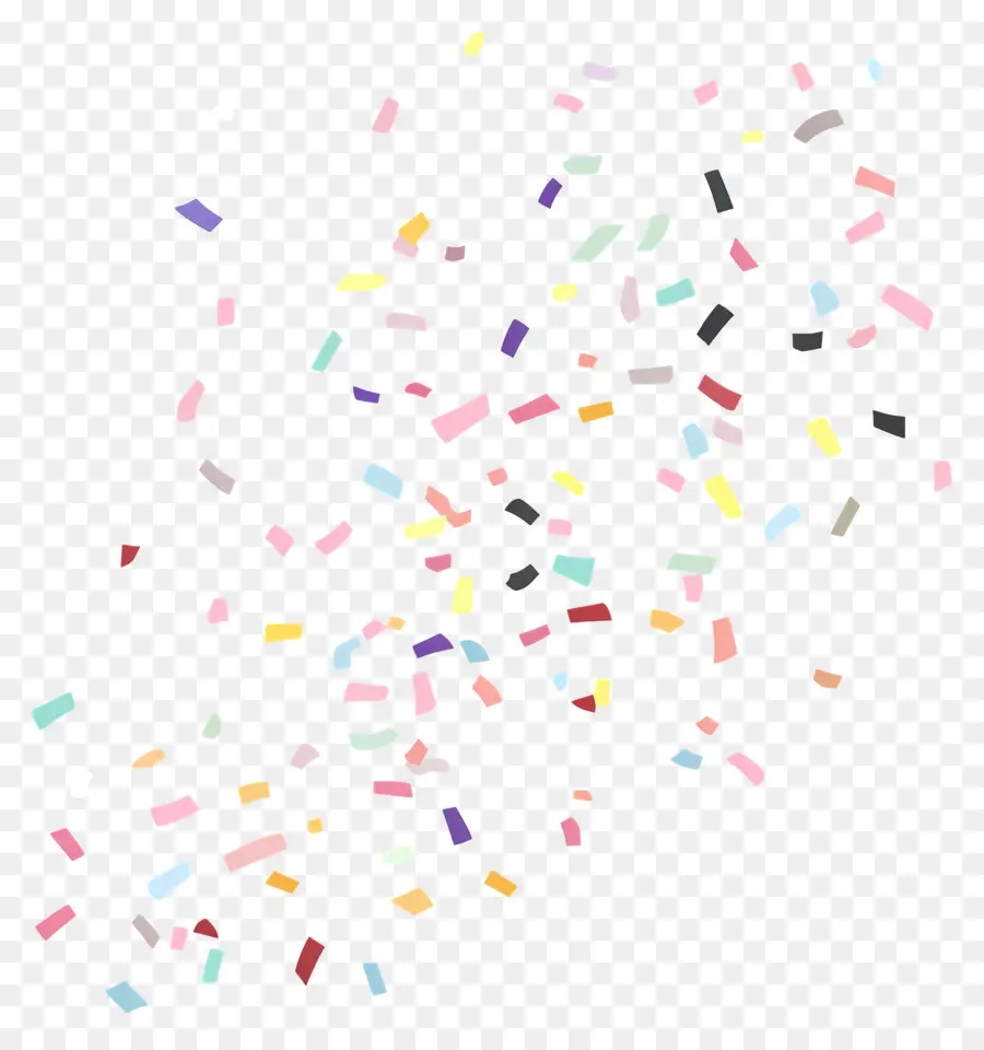 Confetti Confetti đầy màu sắc mẫu đầy màu sắc - Confetti đầy màu sắc rơi vào chuyển động xoáy